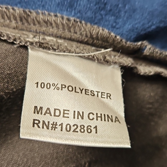 ADORE BLUE/GRAY MOTO-STYLE JACKET SIZE XL - Picture 7 of 9